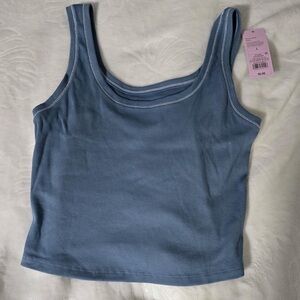 wild fable Slate Blue crop tank